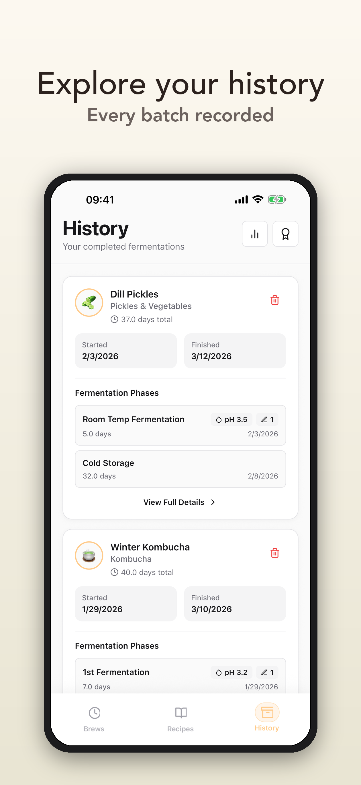 History Mockup